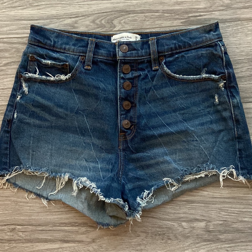 Abercrombie & Fitch High Rise Shorts